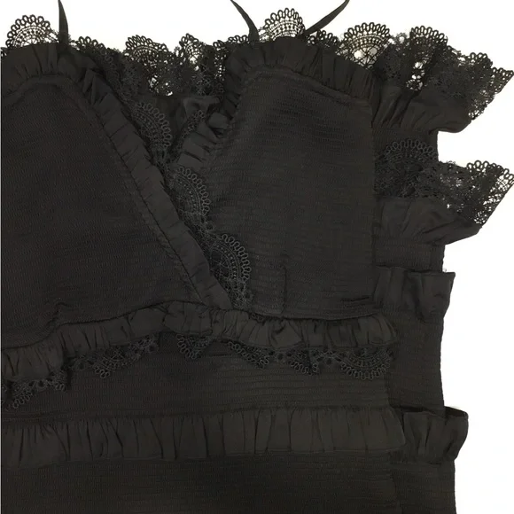 V. Chapman Narcisse Dress in Black - Picture 3 of 4